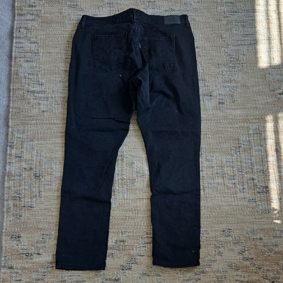 Signature by Levi Strauss Black Straight Leg Jeans - Picture 5 of 6